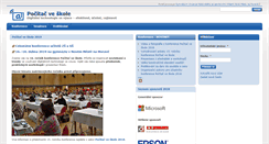 Desktop Screenshot of pocitacveskole.cz